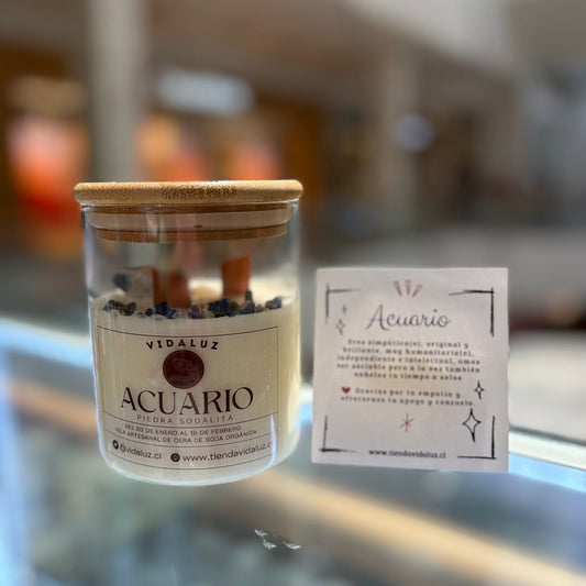 Vela Zodiaco Acuario